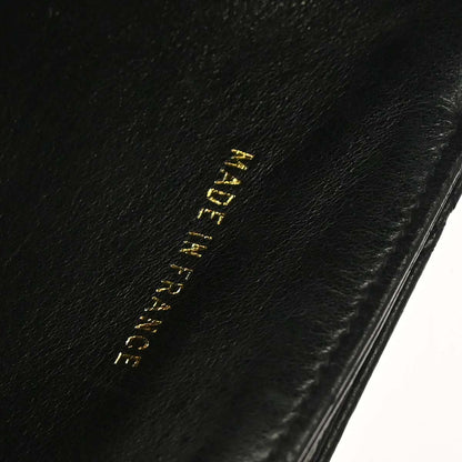 Chanel Black Lambskin Bicolore Bifold Wallet