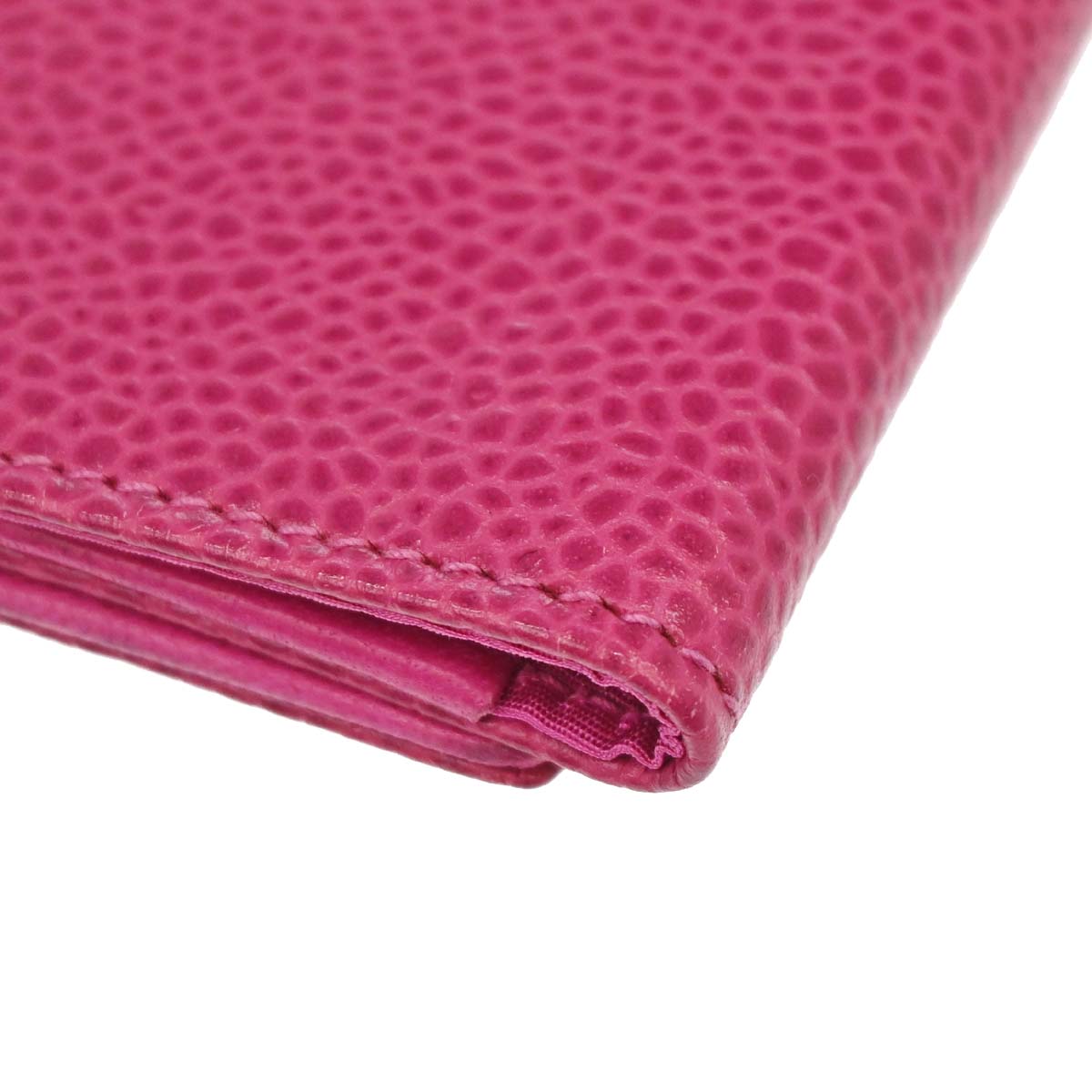 Chanel Pink Caviar Skin Six Hook Key Case Small Good