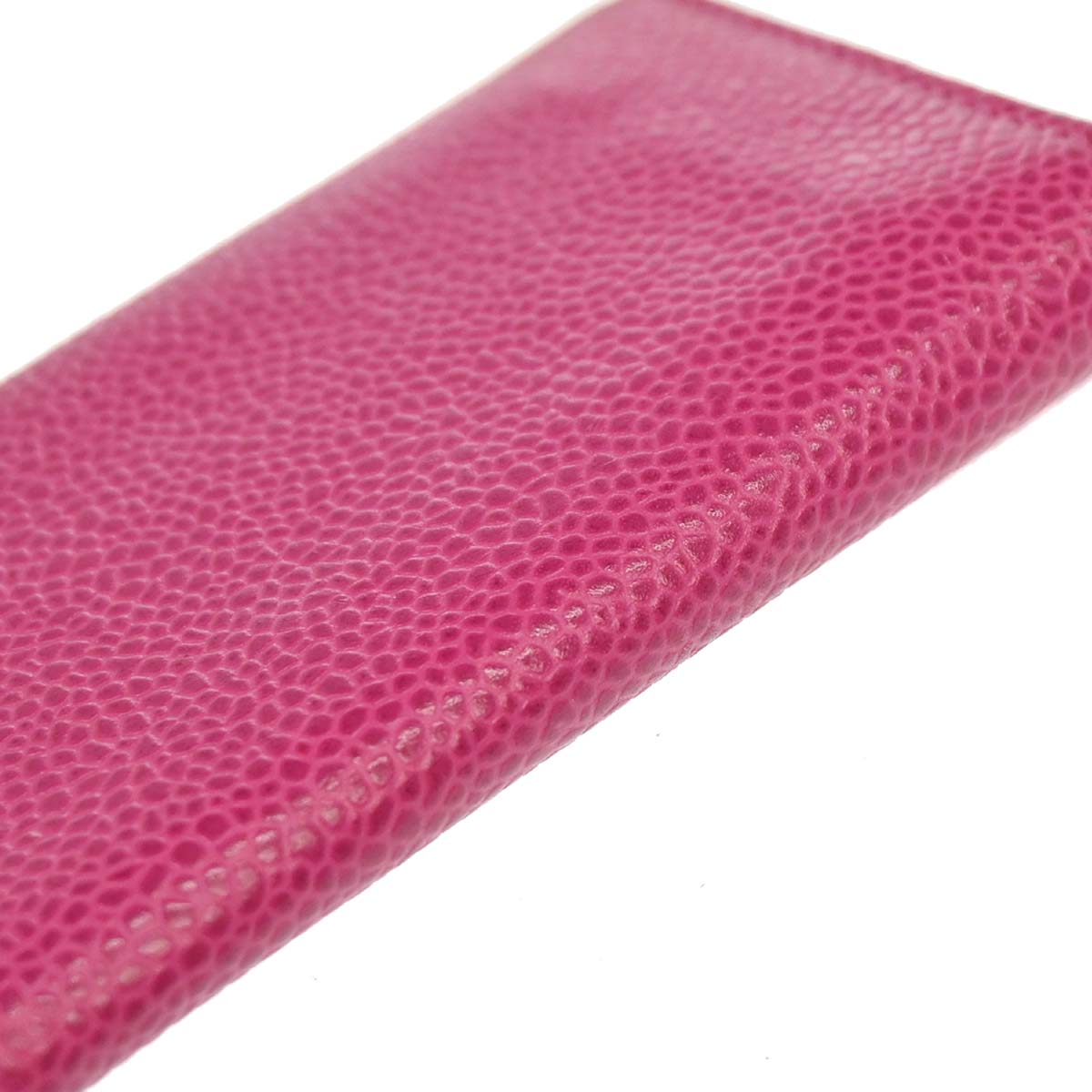 Chanel Pink Caviar Skin Six Hook Key Case Small Good