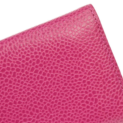 Chanel Pink Caviar Skin Six Hook Key Case Small Good