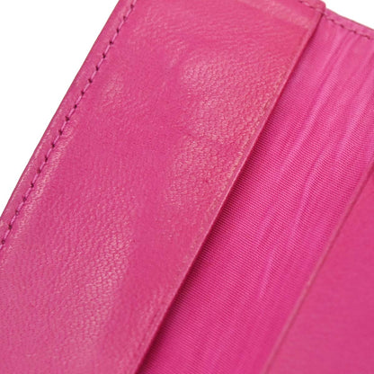 Chanel Pink Caviar Skin Six Hook Key Case Small Good