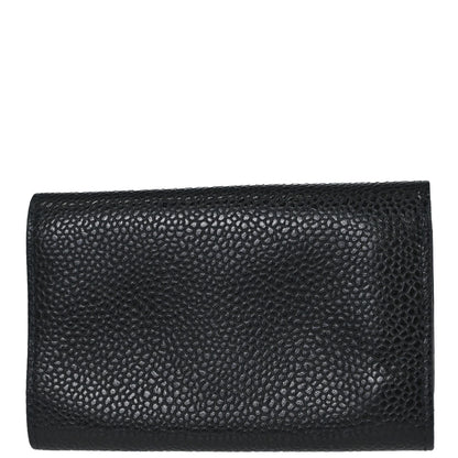 Chanel Key Case Black Caviar Skin Small Good