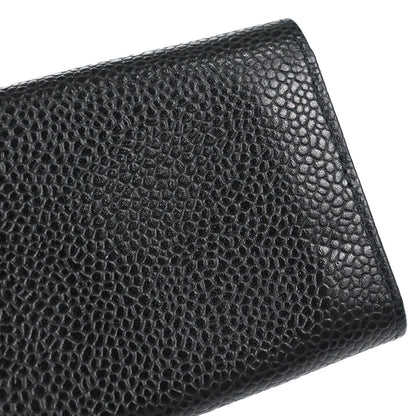 Chanel Key Case Black Caviar Skin Small Good