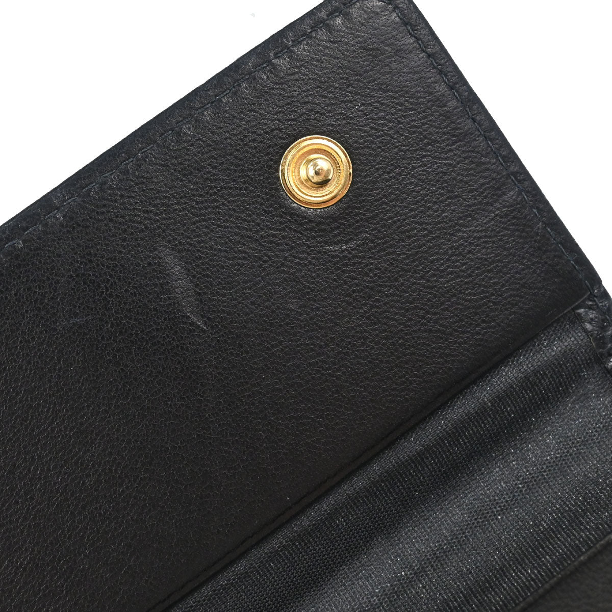 Chanel Key Case Black Caviar Skin Small Good