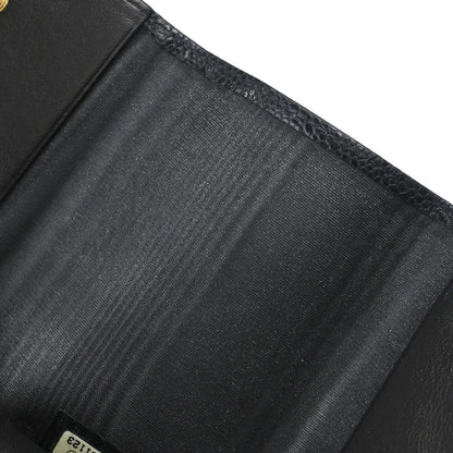 Chanel Key Case Black Caviar Skin Small Good