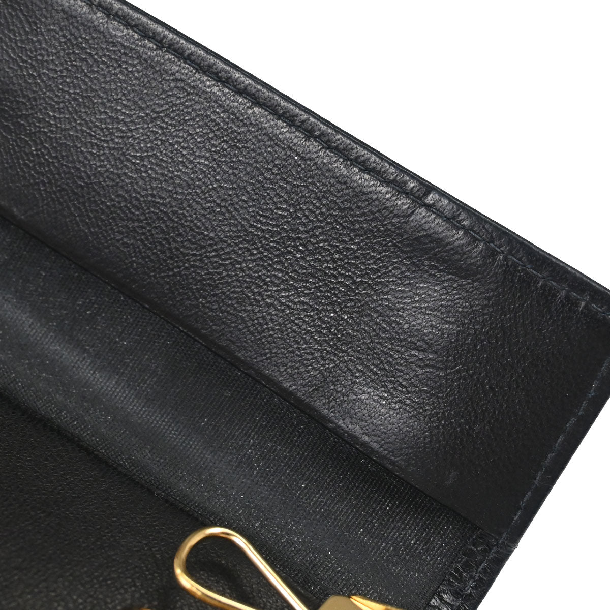 Chanel Key Case Black Caviar Skin Small Good
