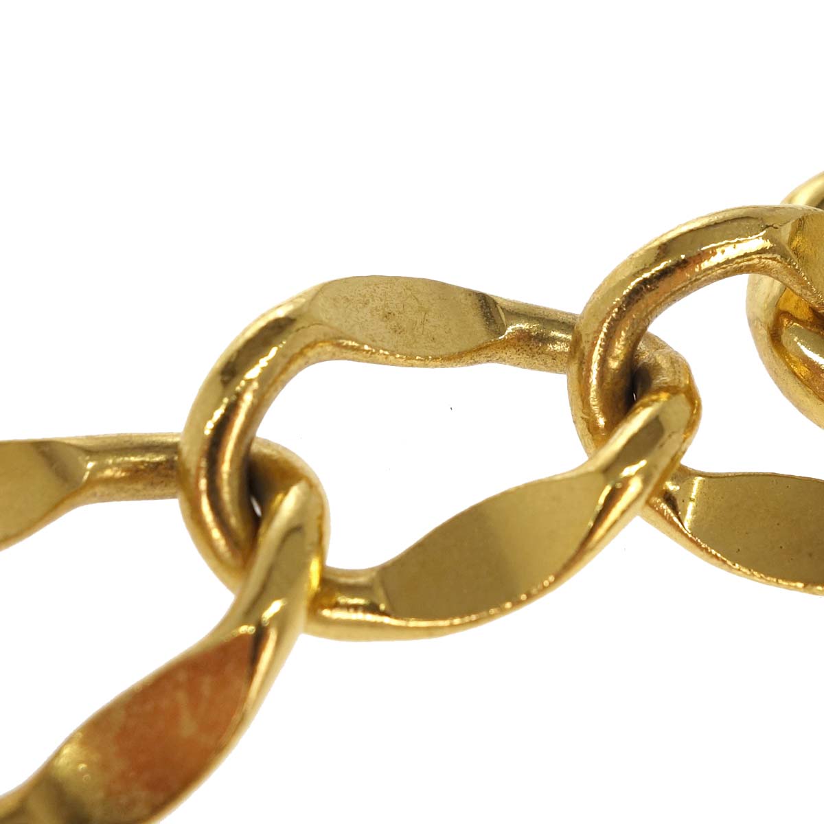 Chanel Chain Belt Medallion Gold Small Good