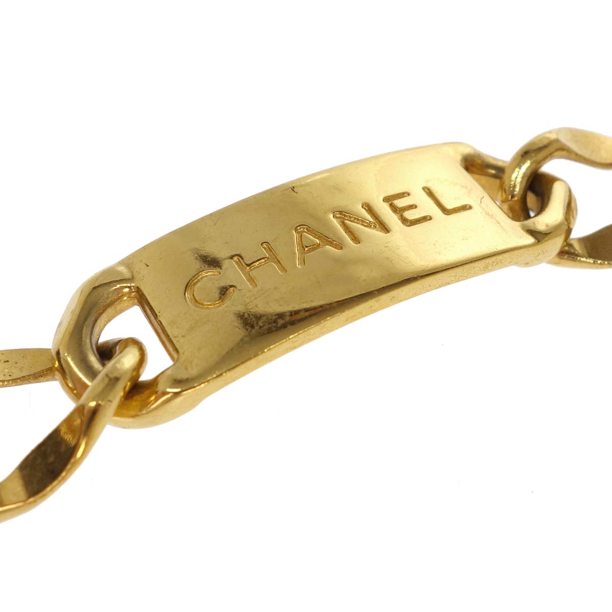 Chanel Chain Belt Medallion Gold Small Good
