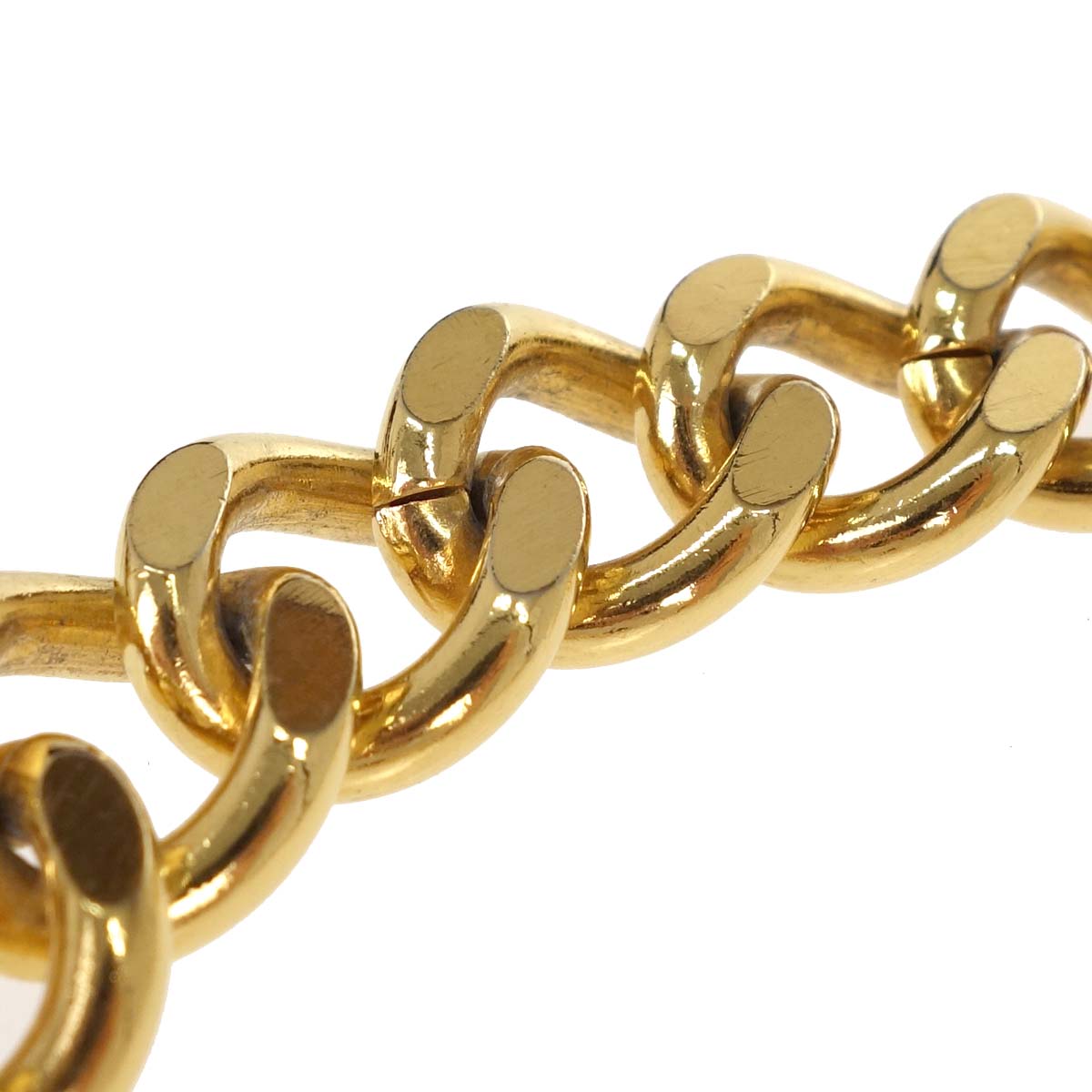 Chanel Chain Belt Medallion Gold Small Good