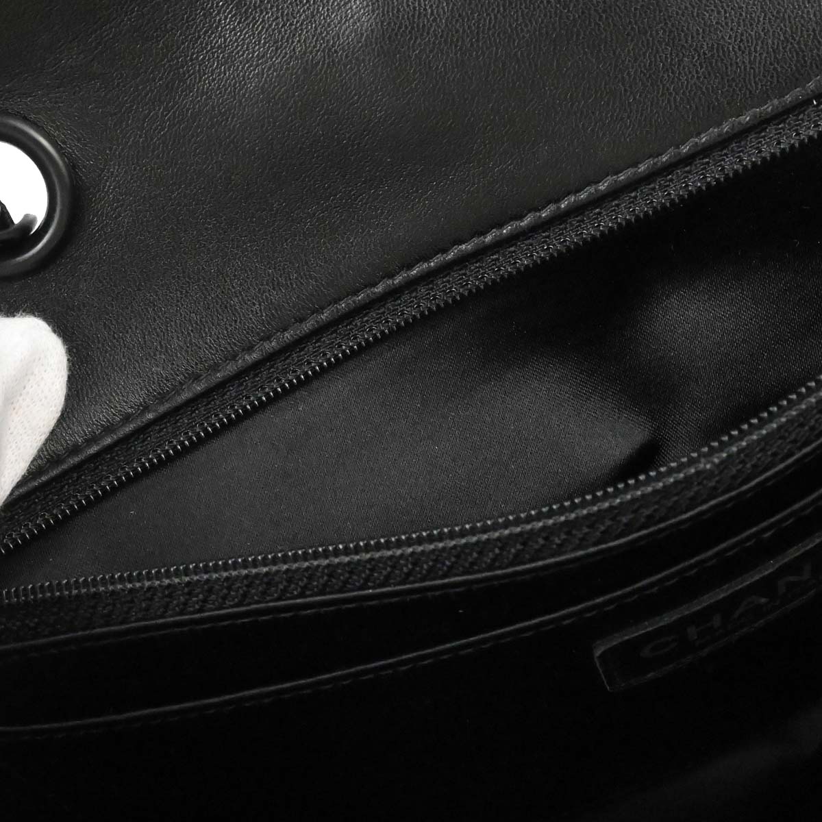 Chanel 2002-2003 Black Jacquard Nylon Travel Line Shoulder Bag