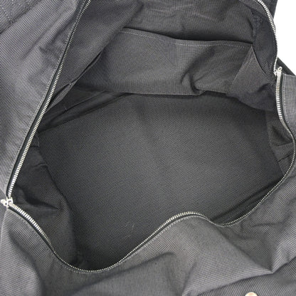 Hermes Gray Canvas Herline Tote TGM Handbag