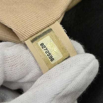 Chanel 2003-2004 Black Lambskin Choco Bar Mademoiselle Lock Handbag