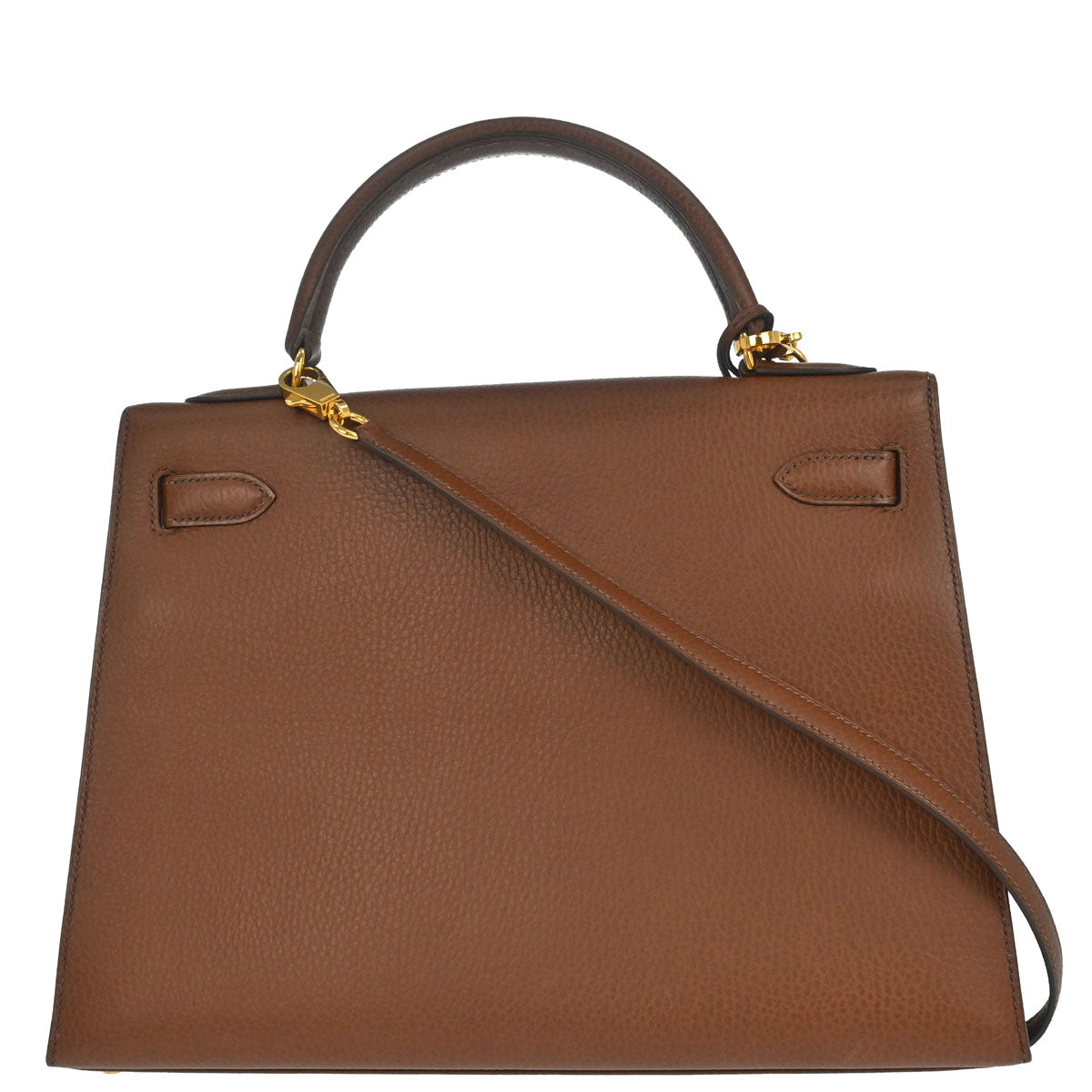 Hermes Terre Ardennes Kelly 32 Sellier 2way Shoulder Handbag