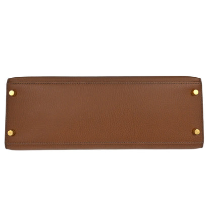 Hermes Terre Ardennes Kelly 32 Sellier 2way Shoulder Handbag