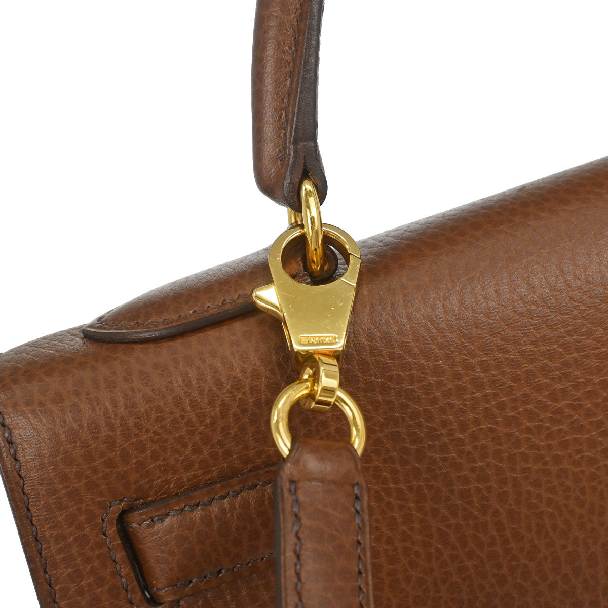 Hermes Terre Ardennes Kelly 32 Sellier 2way Shoulder Handbag
