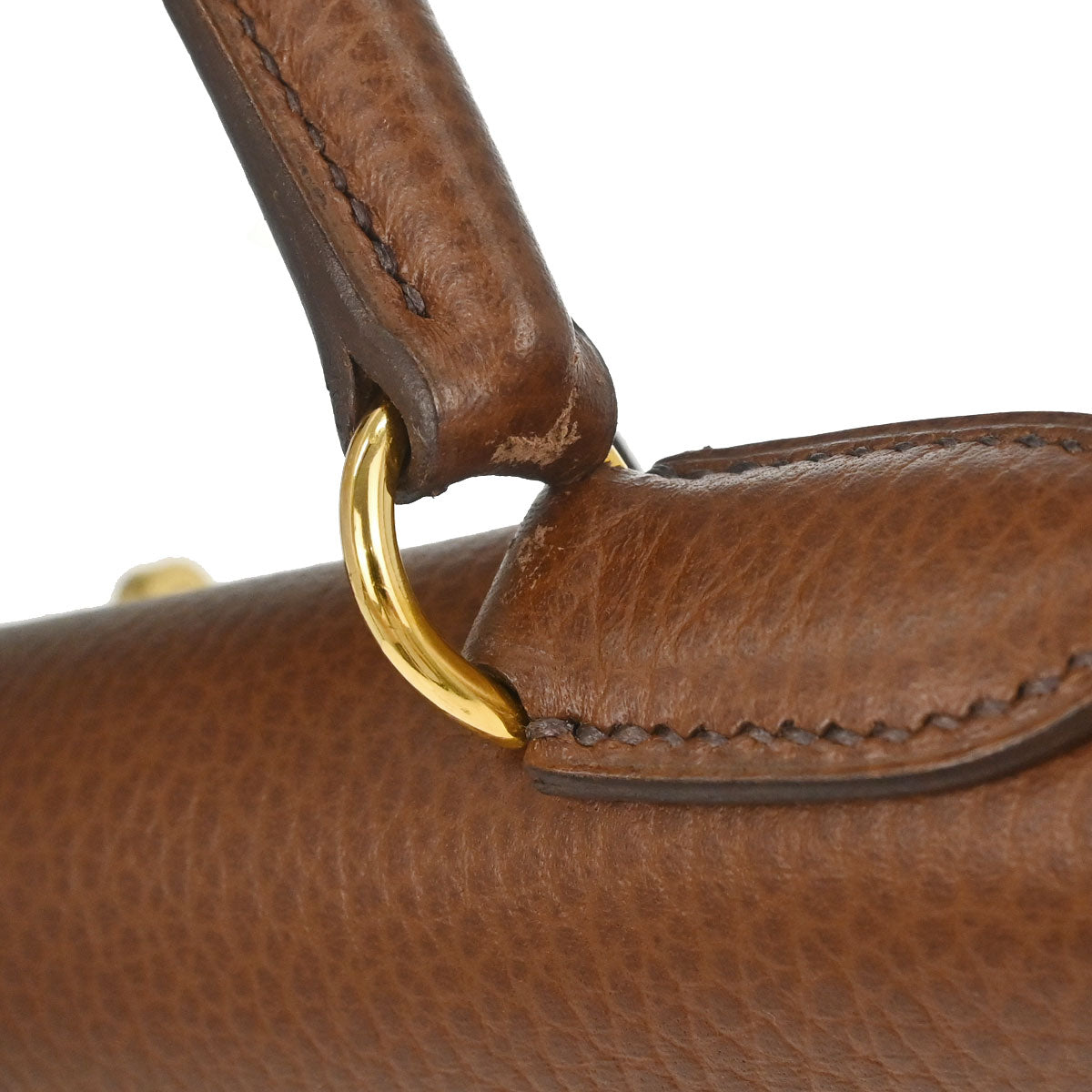 Hermes Terre Ardennes Kelly 32 Sellier 2way Shoulder Handbag