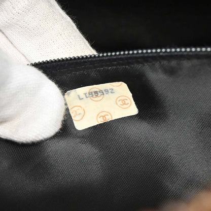Chanel Red Black Lambskin Camera Bag Large