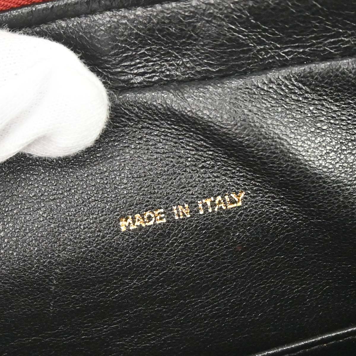 Chanel Red Black Lambskin Camera Bag Large