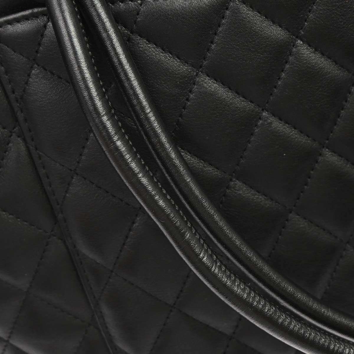 Chanel Black Calfskin Cambon Ligne Tote Handbag