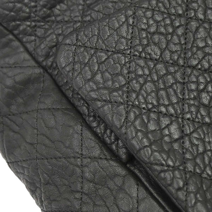 Chanel 2015-2016 Black Lambskin Chain Tote Handbag