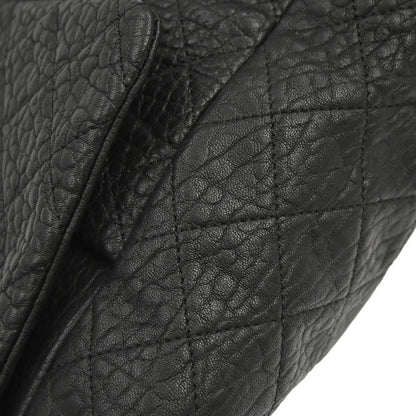 Chanel 2015-2016 Black Lambskin Chain Tote Handbag