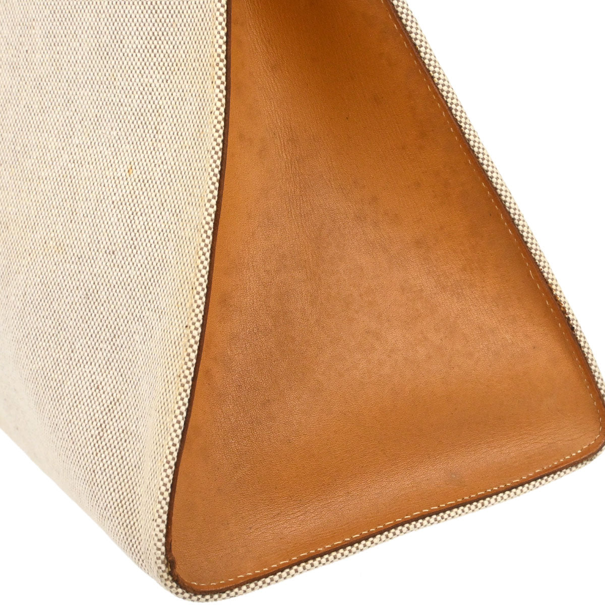 Hermes Natural Toile H Himalaya Handbag