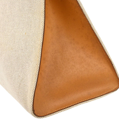 Hermes Natural Toile H Himalaya Handbag