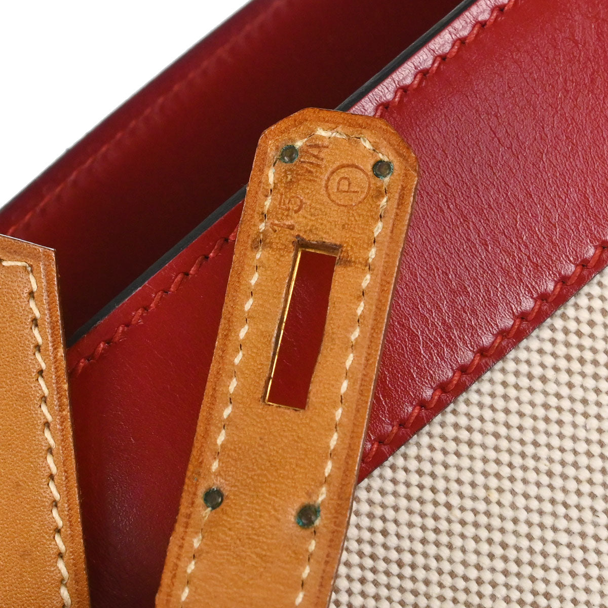 Hermes Natural Toile H Himalaya Handbag