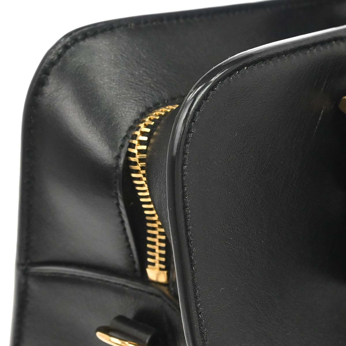 Saint Laurent Black Calfskin Baby Cabas 2way Shoulder Handbag