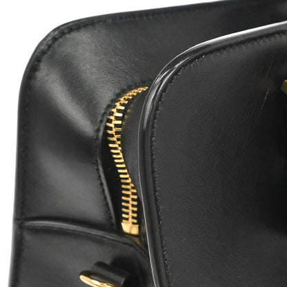 Saint Laurent Black Calfskin Baby Cabas 2way Shoulder Handbag