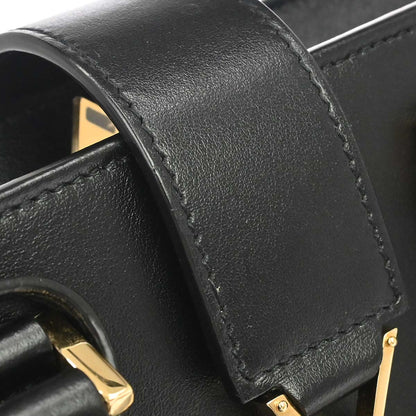 Saint Laurent Black Calfskin Baby Cabas 2way Shoulder Handbag