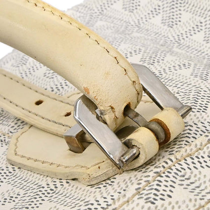 Goyard White Croisiere 40 Handbag