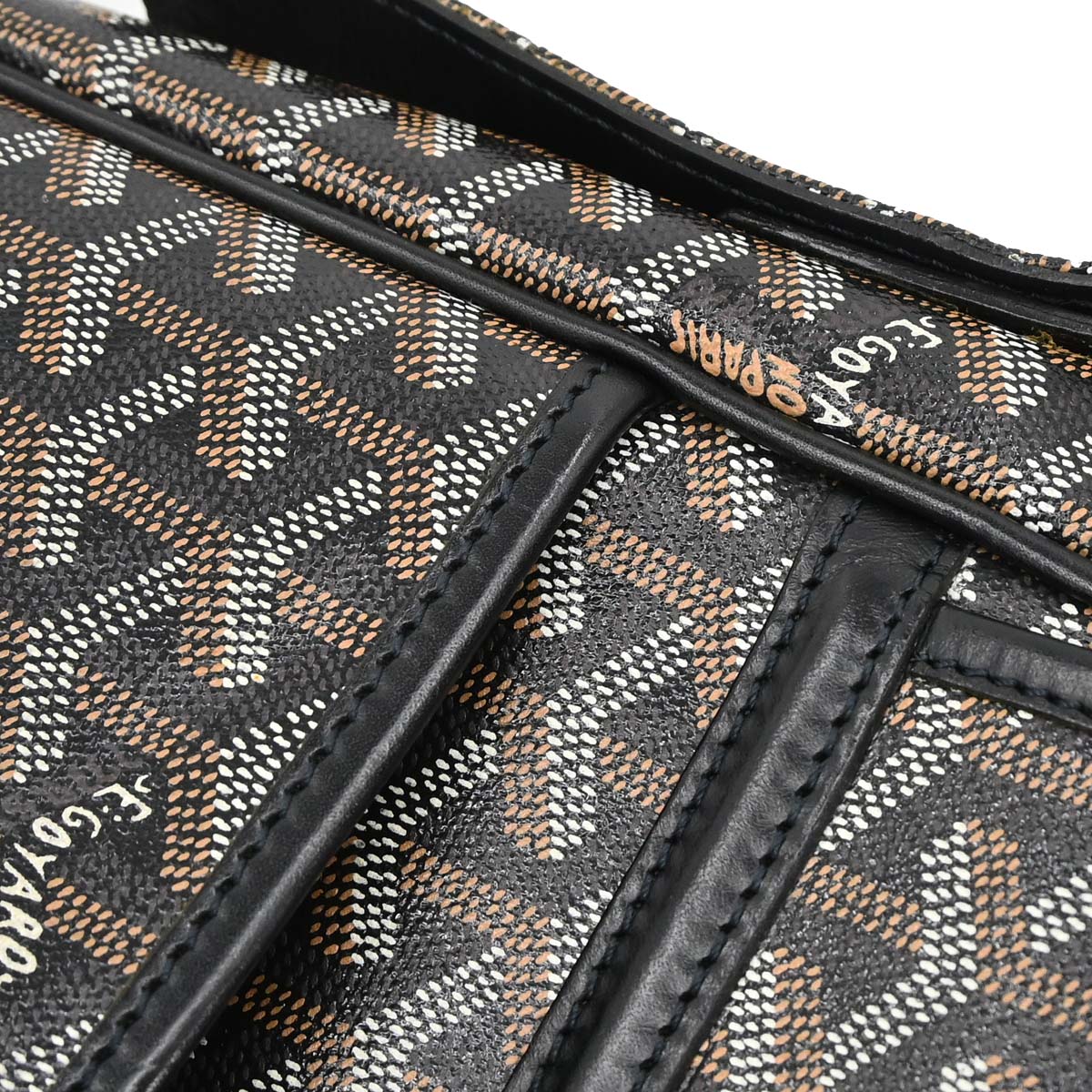Goyard Black Grand Bleu MM Shoulder Bag