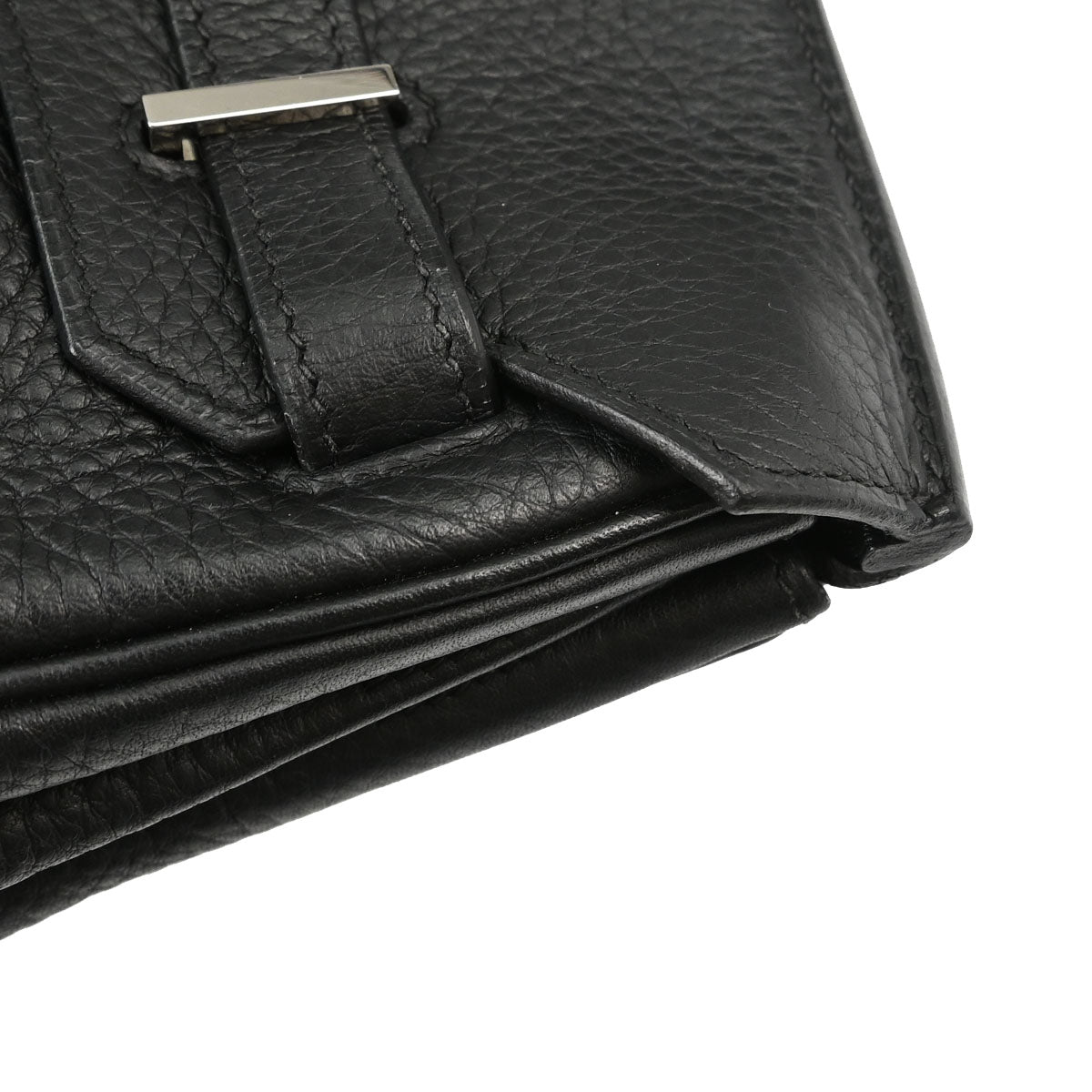 Hermes Black Taurillon Clemence Birkin 30 Handbag