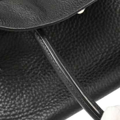Hermes Black Taurillon Clemence Birkin 30 Handbag