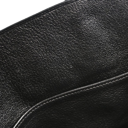 Hermes Black Taurillon Clemence Birkin 30 Handbag