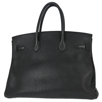 Hermes Black Togo Birkin 35 Handbag