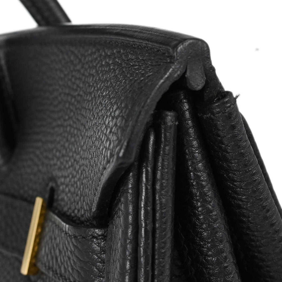 Hermes Black Togo Birkin 35 Handbag