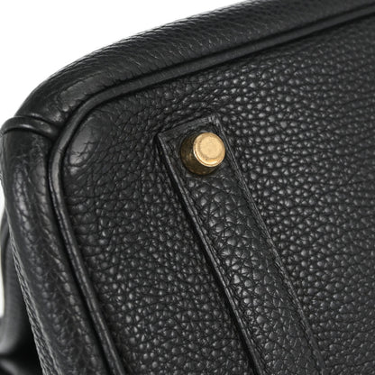 Hermes Black Togo Birkin 35 Handbag