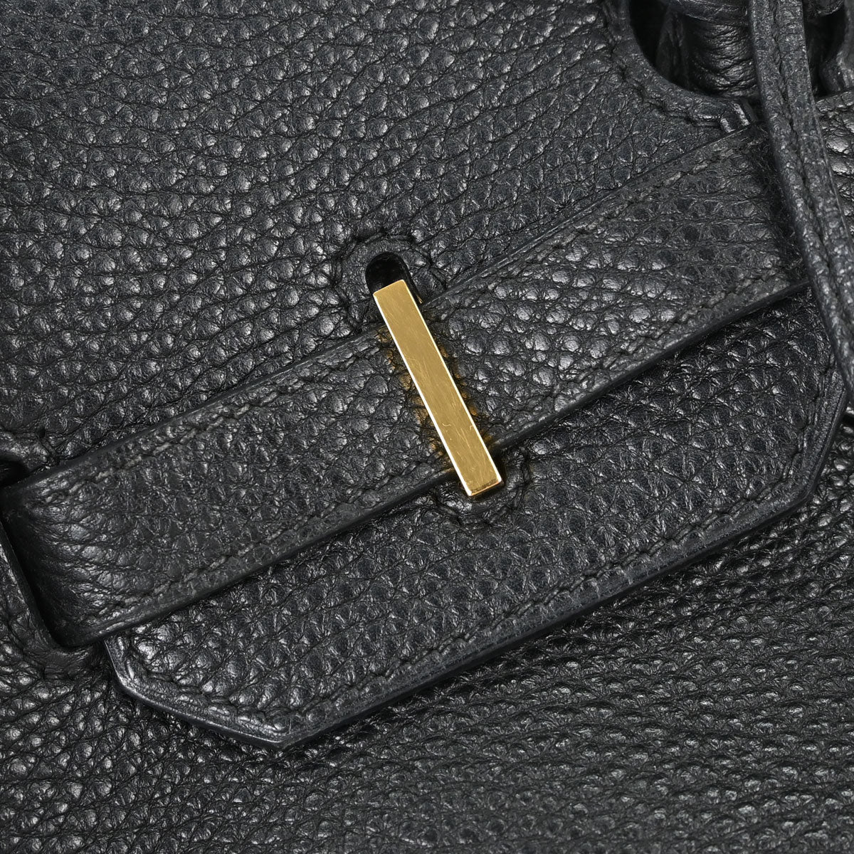 Hermes Black Togo Birkin 35 Handbag