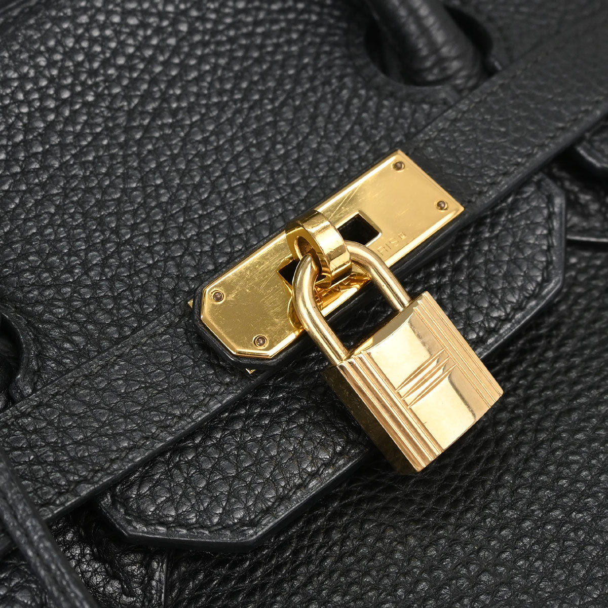 Hermes Black Togo Birkin 35 Handbag