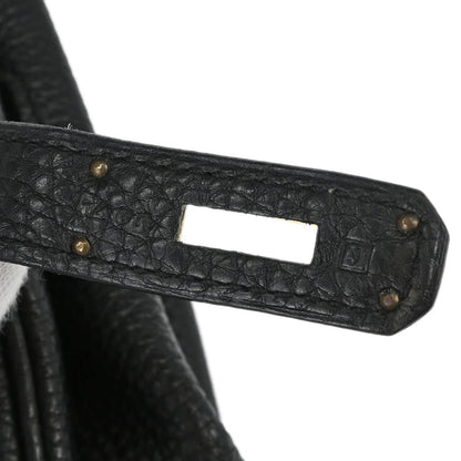 Hermes Black Togo Birkin 35 Handbag