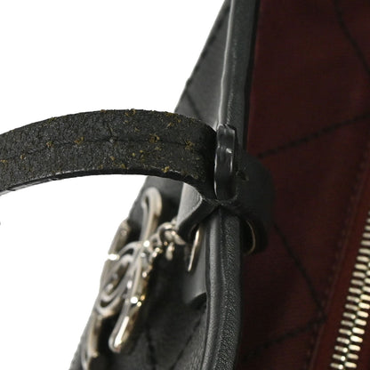 Chanel 2014 Black Caviar Skin On The Road Shopping Fever Tote Bag