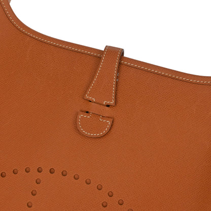 Hermes Potiron Epsom Evelyne 1 29 PM Shoulder Bag