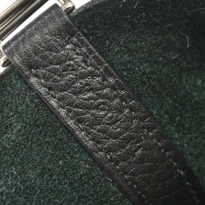 Hermes Black Taurillon Clemence Picotin Lock 18 PM Handbag