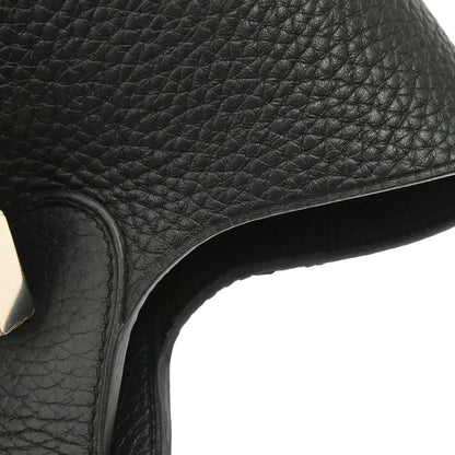 Hermes Black Togo Picotin Lock 22 MM Handbag