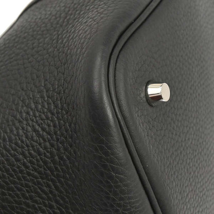 Hermes Black Togo Picotin Lock 22 MM Handbag