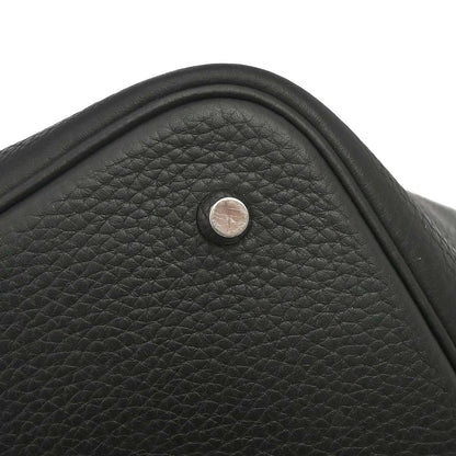 Hermes Black Togo Picotin Lock 22 MM Handbag