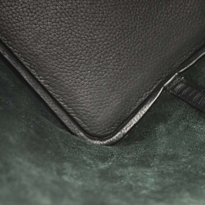 Hermes Black Togo Picotin Lock 22 MM Handbag
