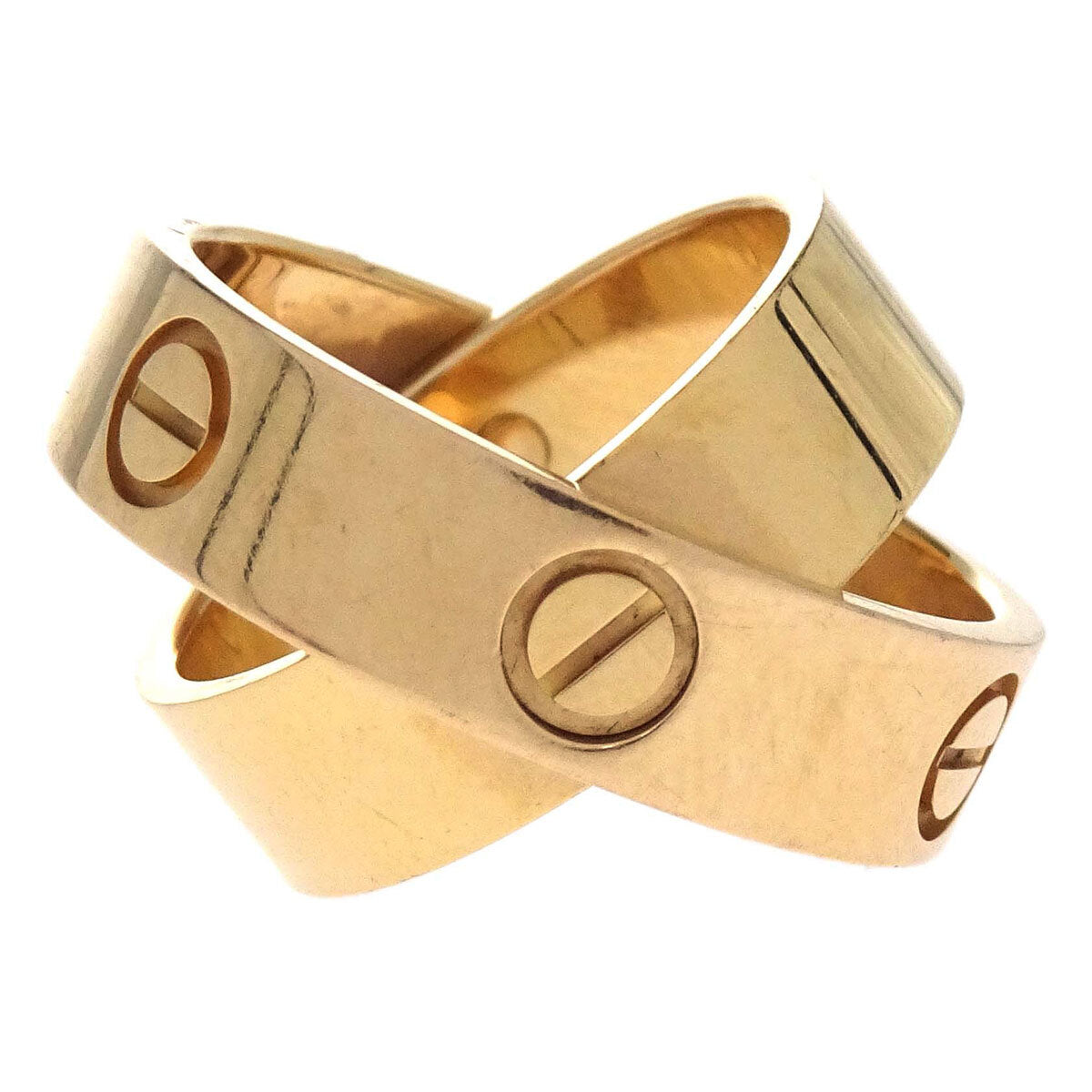 Cartier Secret Love Ring 750 #51 Jewelry